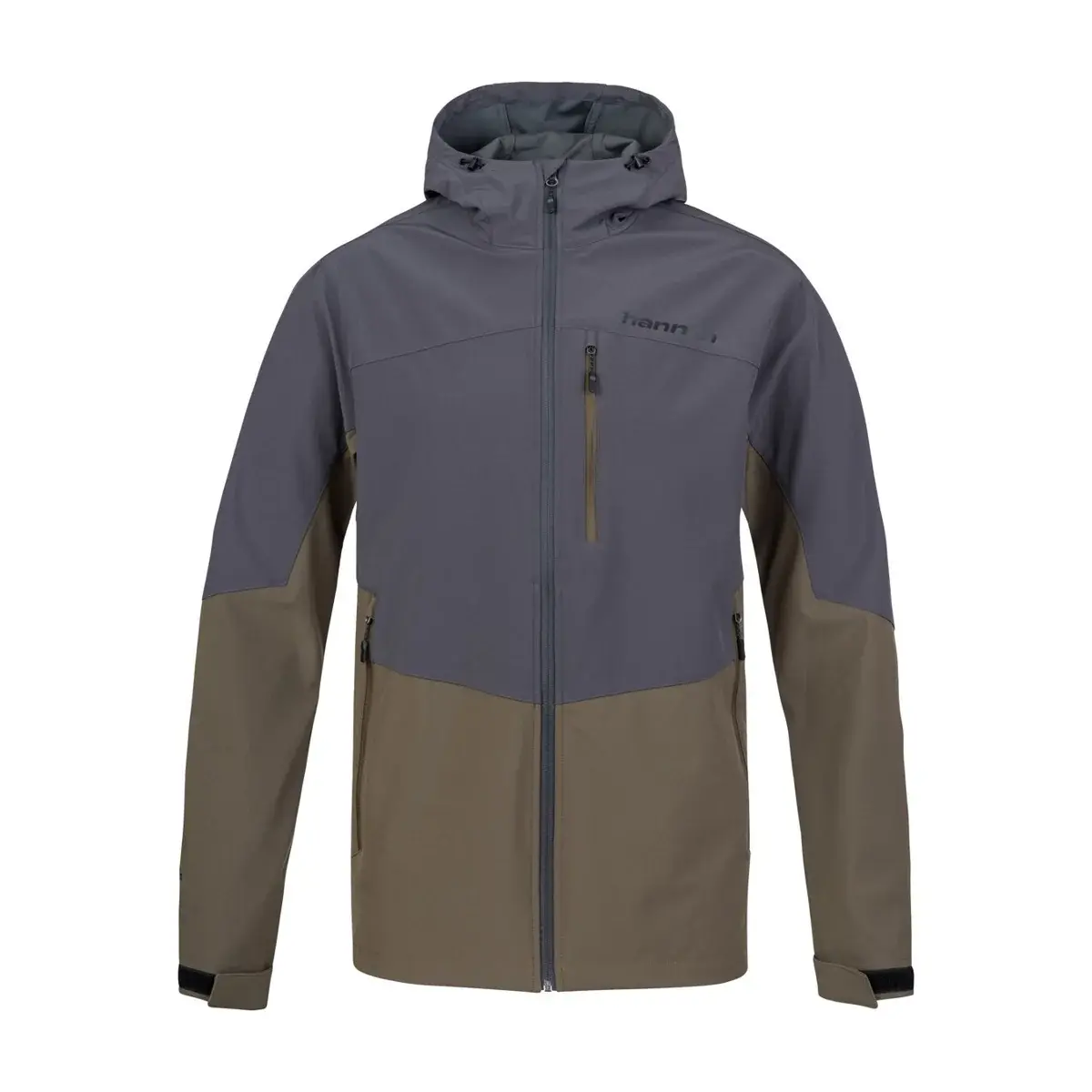 Veste softshell homme Hannah Shelton Lite india ink/military olive