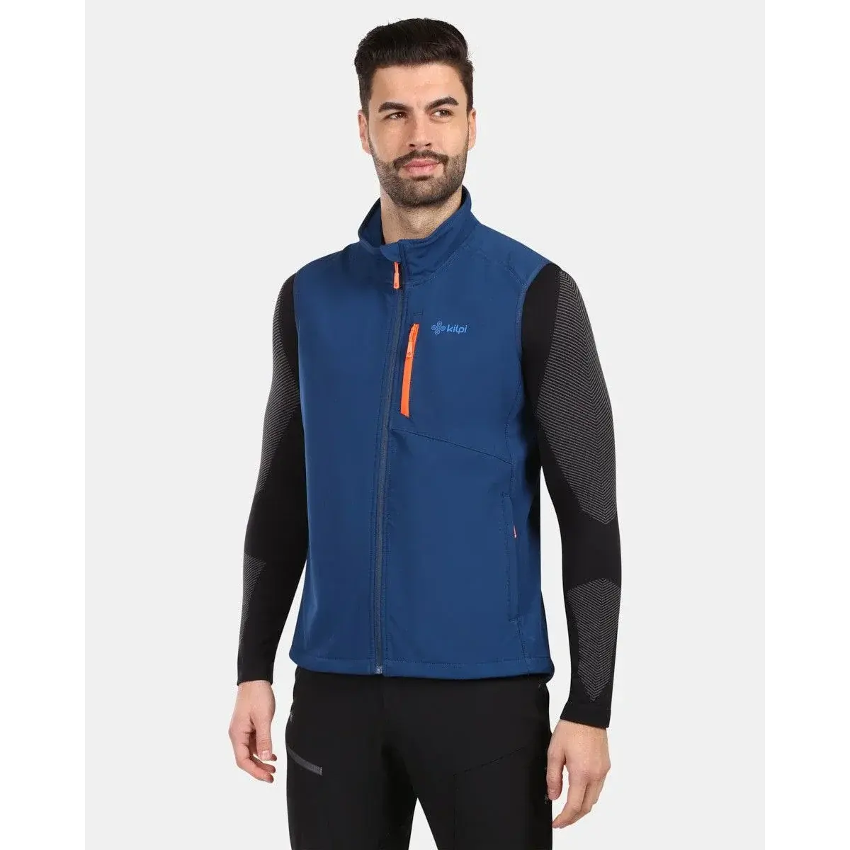 Kilpi Gilet softshell sans manches homme Kilpi NOIL-M bleu foncé