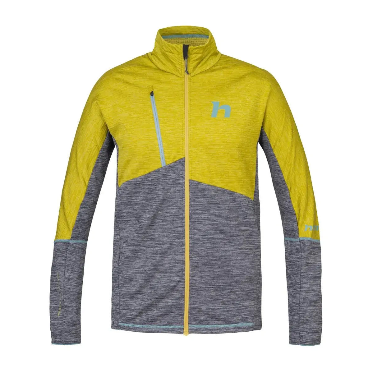 Sweat de randonnée homme Hannah Niro Citronelle/light gray mel