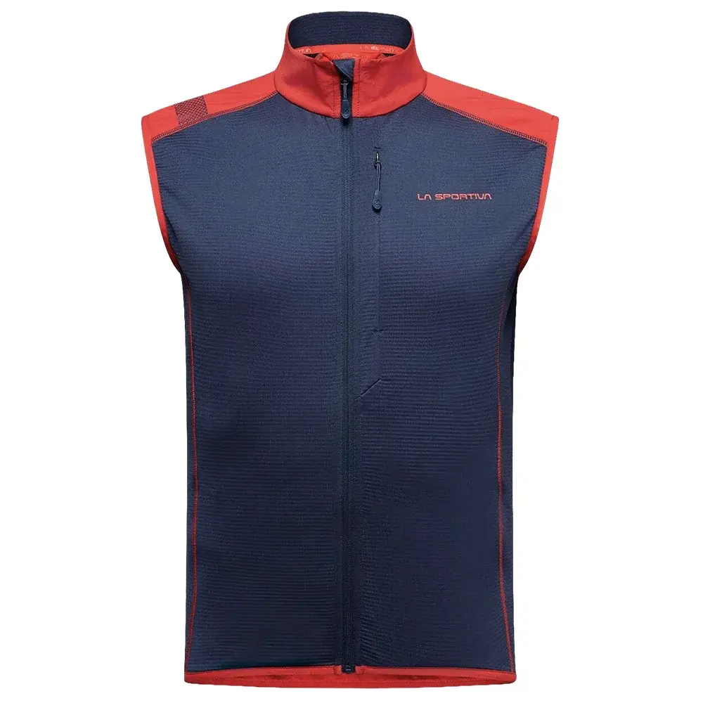La Sportiva Gilet sans manches homme La Sportiva EXISTENCE VEST night sky/mountain red