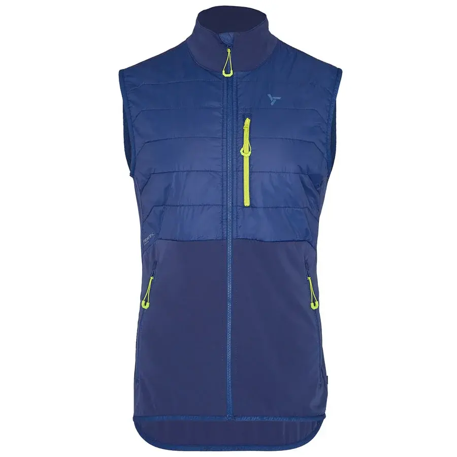 Silvini Gilet sans manches de ski de randonnée homme Silvini Fiscalino MJ2508 navy