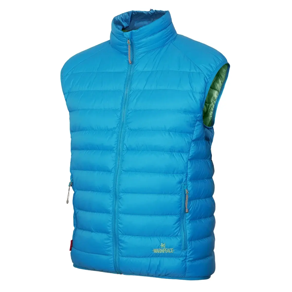 Warmpeace Doudoune sans manches homme Warmpeace Drake winter blue/mint