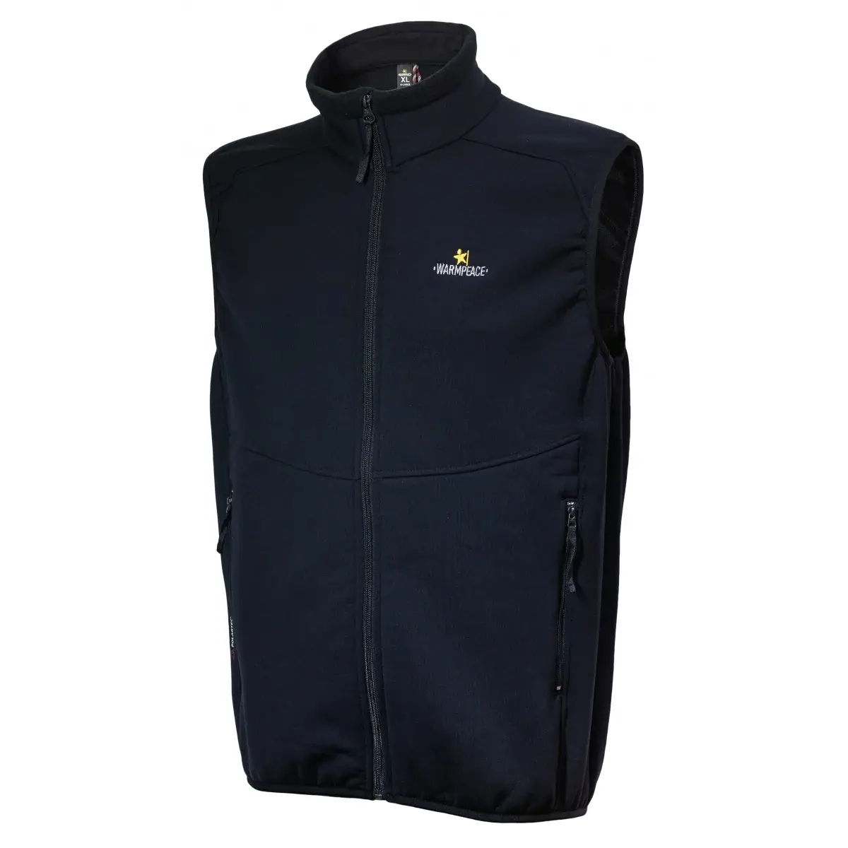 Warmpeace Gilet sans manches homme Warmpeace Outward Powerstretch black