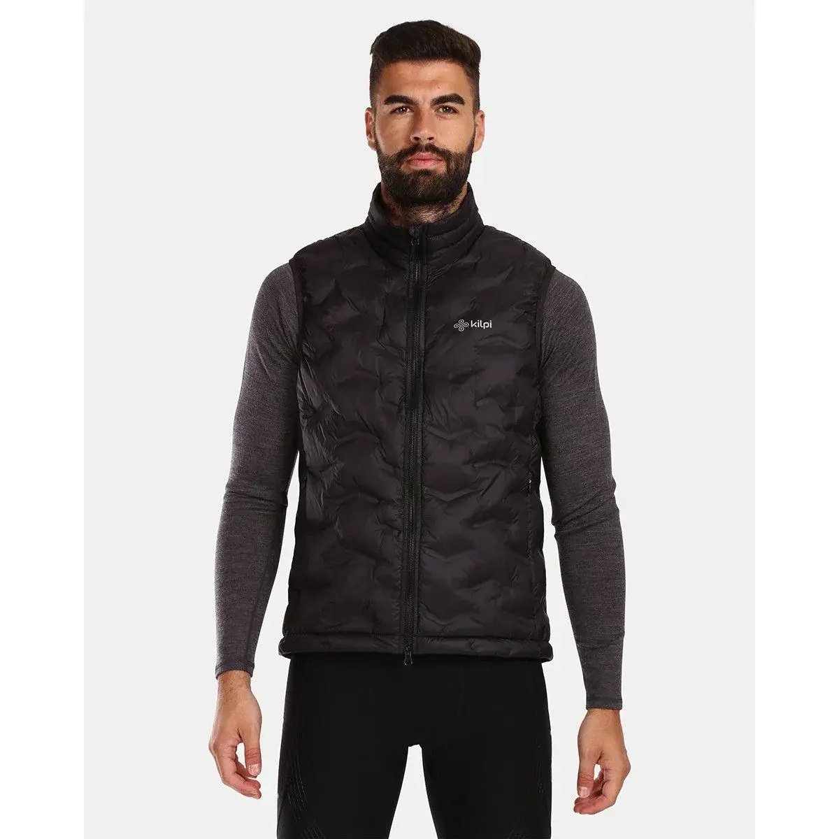 Kilpi Gilet sans manches isolant homme Kilpi Nai-M Noir