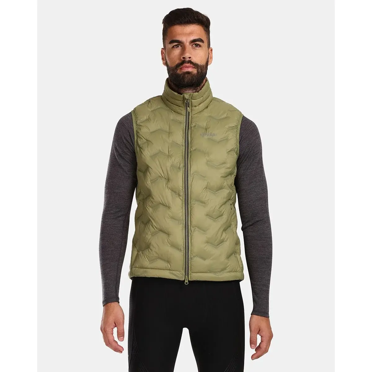 Kilpi Gilet sans manches isolant homme Kilpi Nai-M Vert