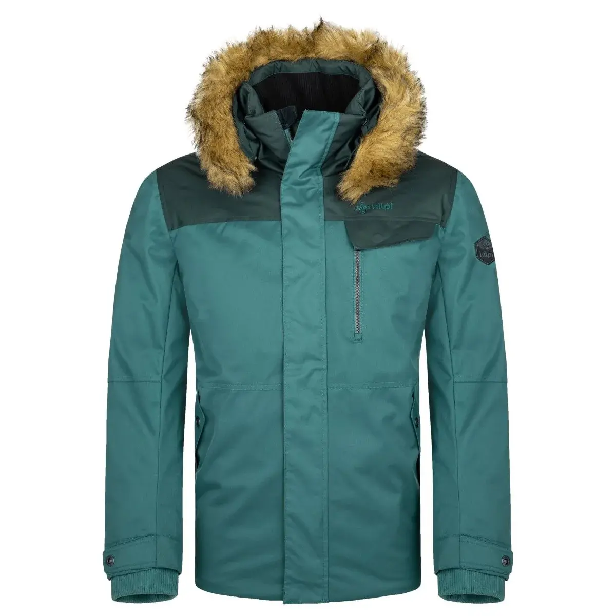 Kilpi Veste d'hiver homme Kilpi ALPHA-M vert foncé