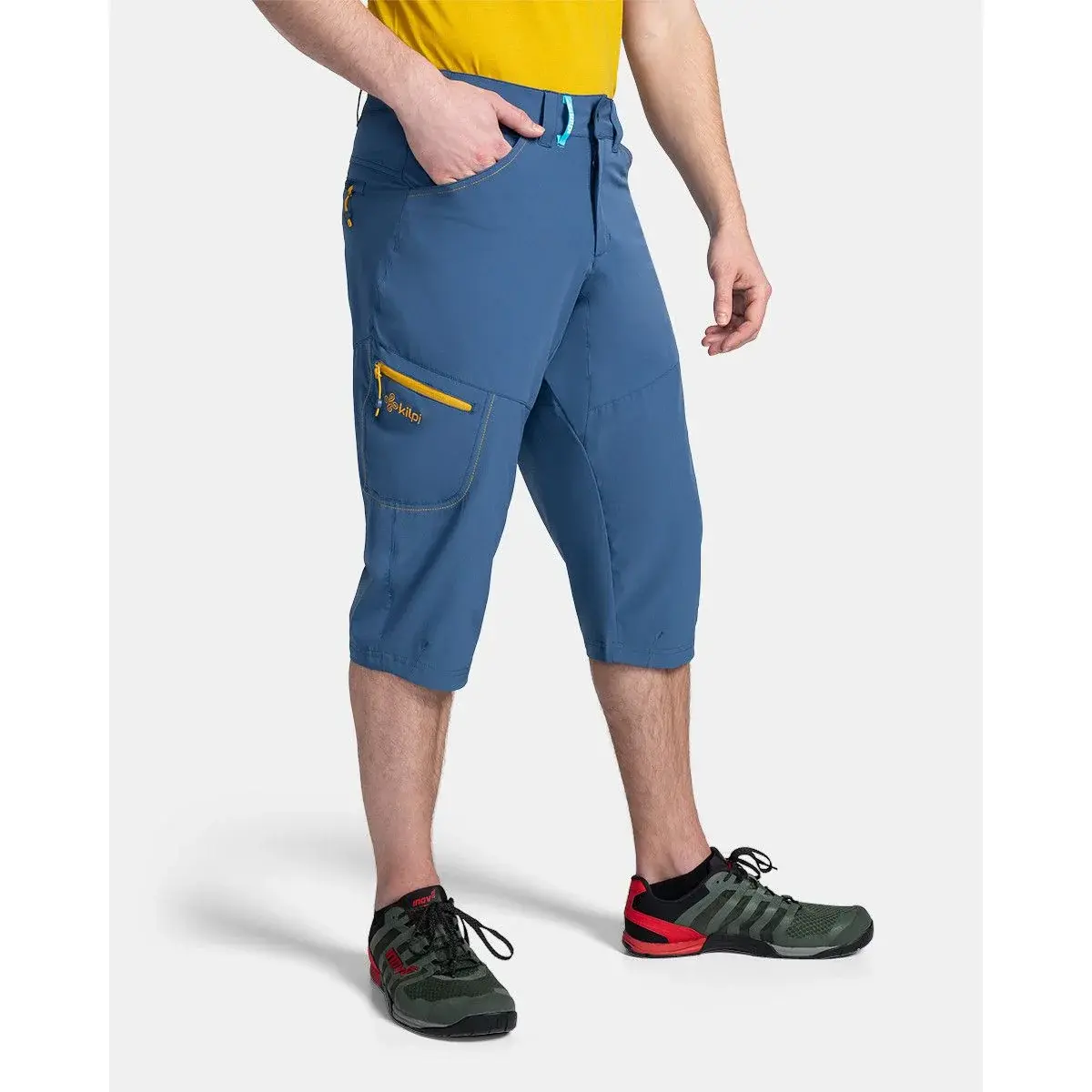 Pantacourt homme Kilpi Otara-M bleu foncé