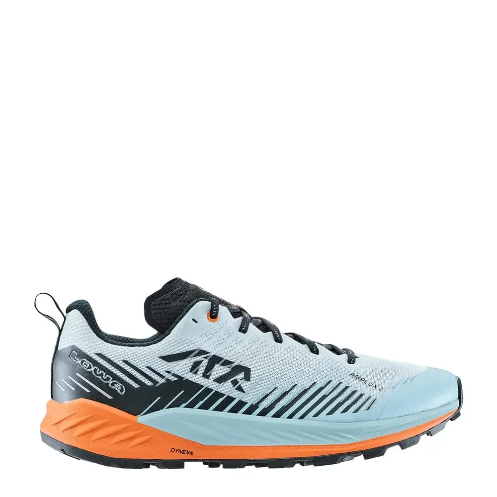 Chaussures de running homme Lowa AMPLUX 2 misty blue/orange
