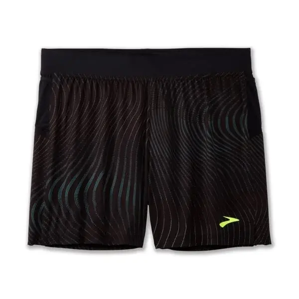 Brooks Short de running homme Brooks Sherpa 5" Short M noir