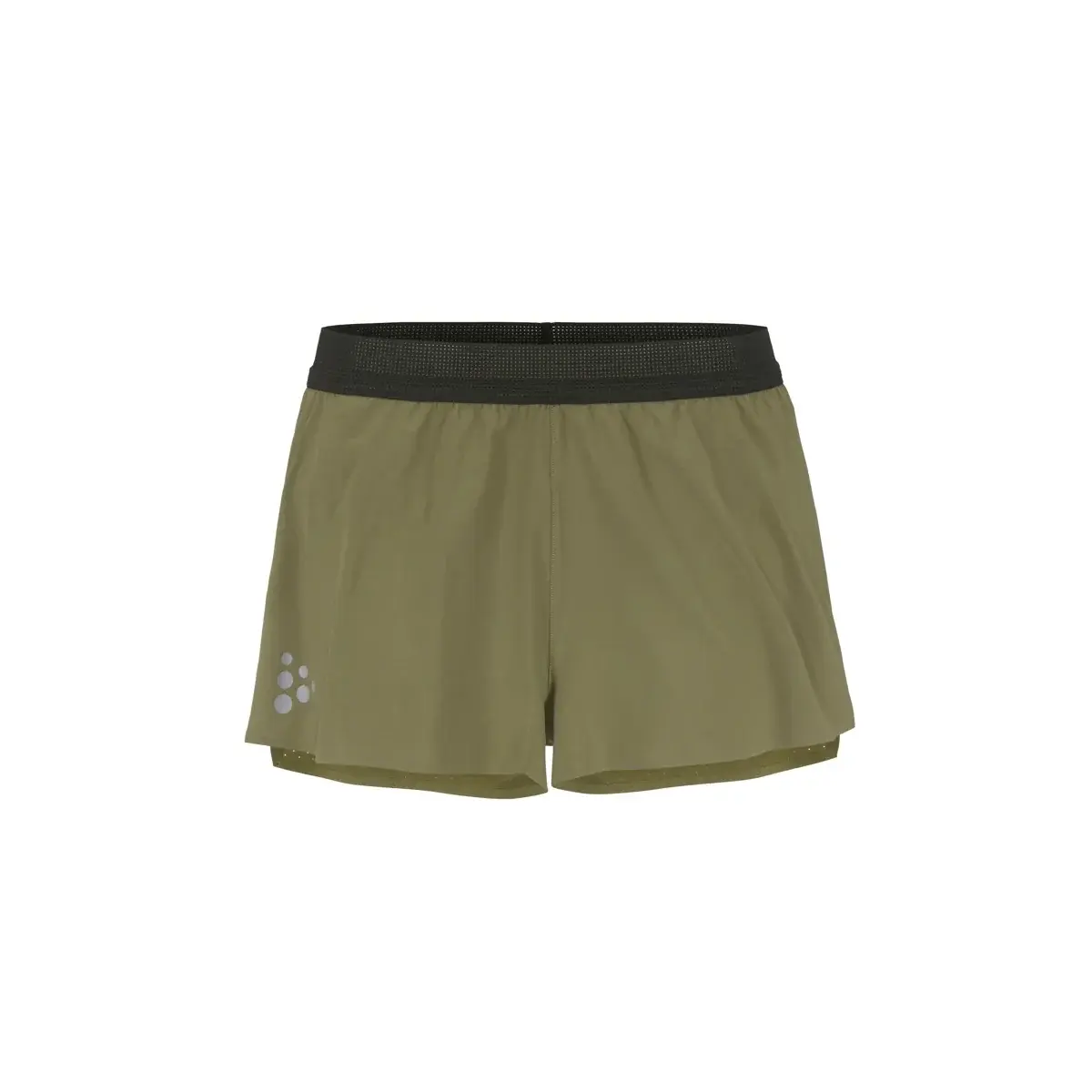 Short de running homme Craft PRO Hypervent Split 2 vert