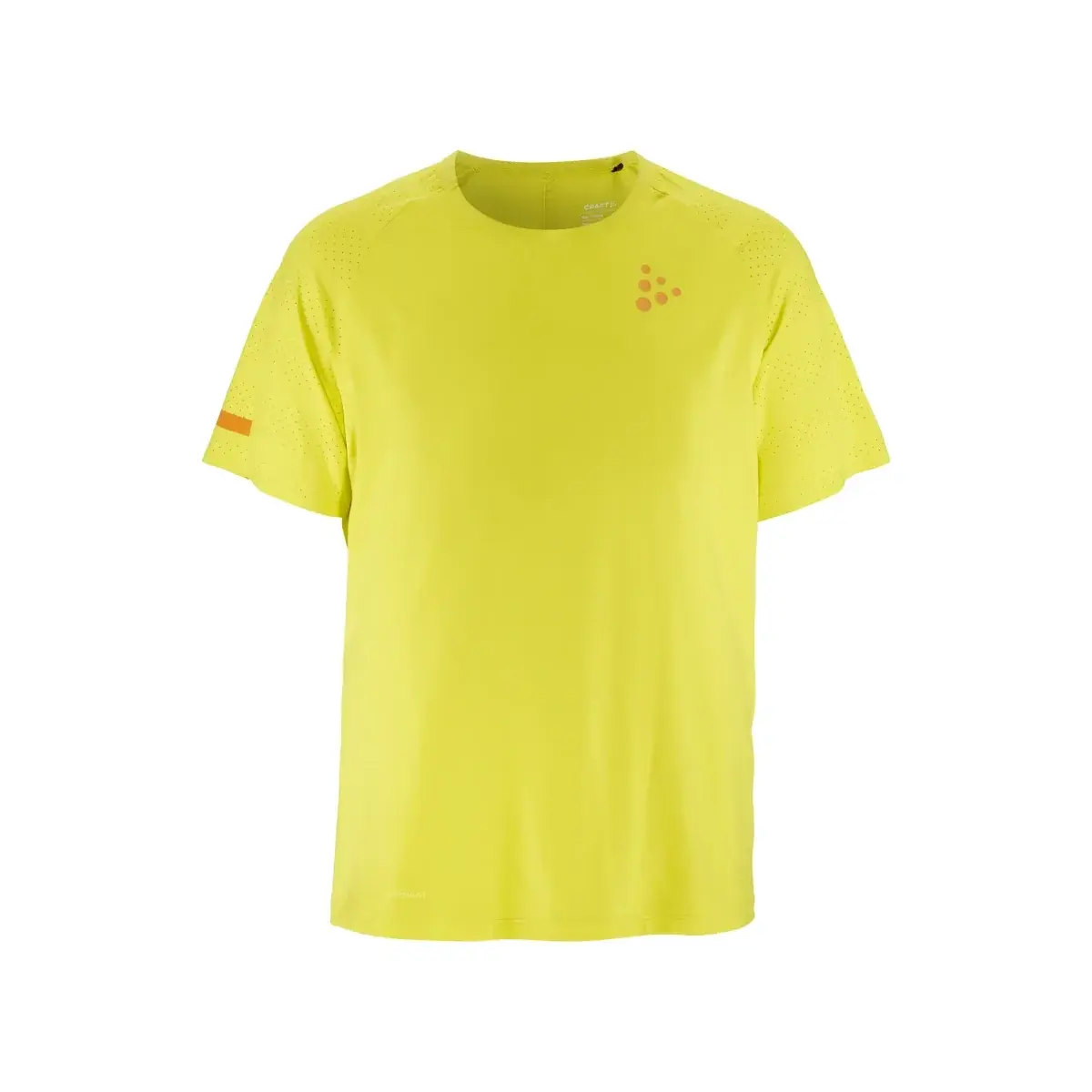 T-shirt de running homme Craft PRO Hypervent 2 jaune