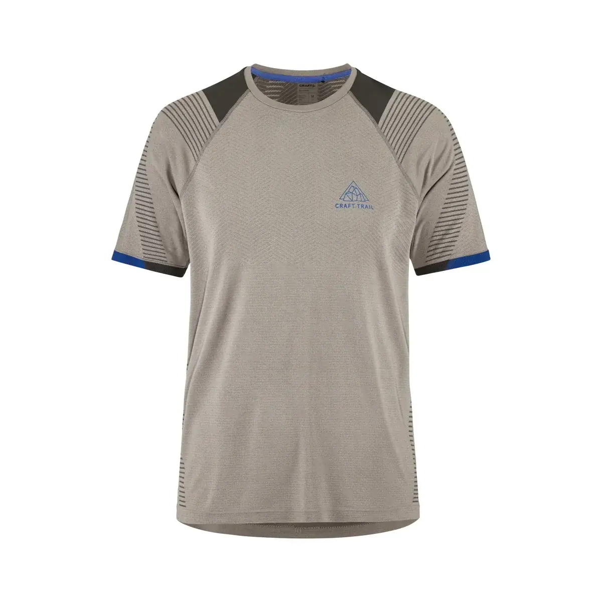 Craft T-shirt de running homme Craft PRO Trail Fuseknit marron