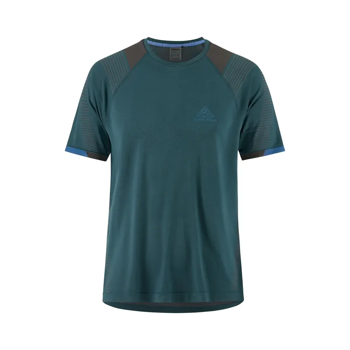 Craft T-shirt de running homme Craft PRO Trail Fuseknit vert