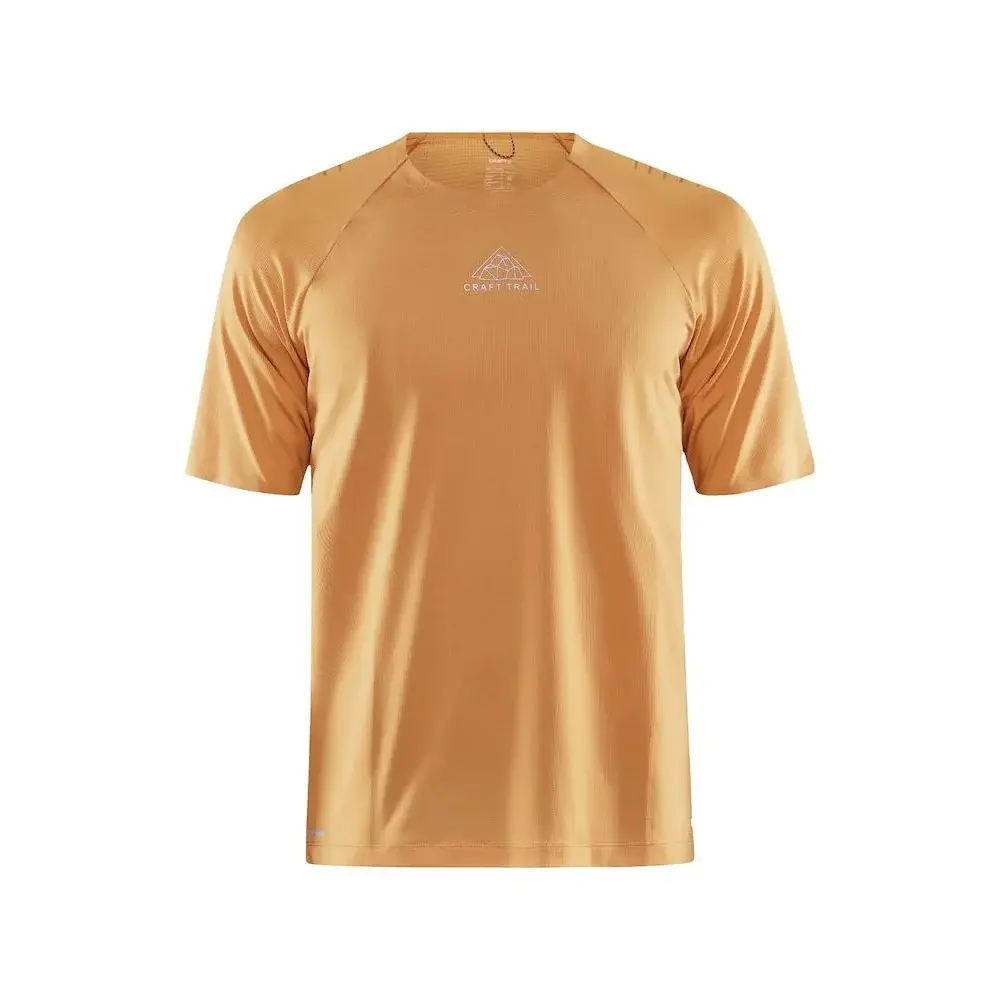 Craft T-shirt de running homme Craft PRO Trail SS orange