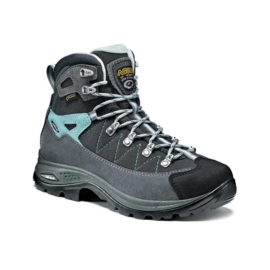 Asolo Chaussures homme Asolo Finder GV ML grey/gunmetal/pool s/A177