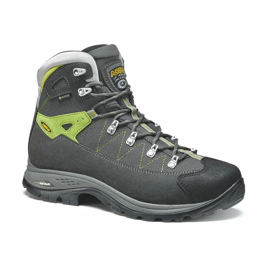 Asolo Chaussures montantes homme Asolo Finder GV MM graphite/green lime