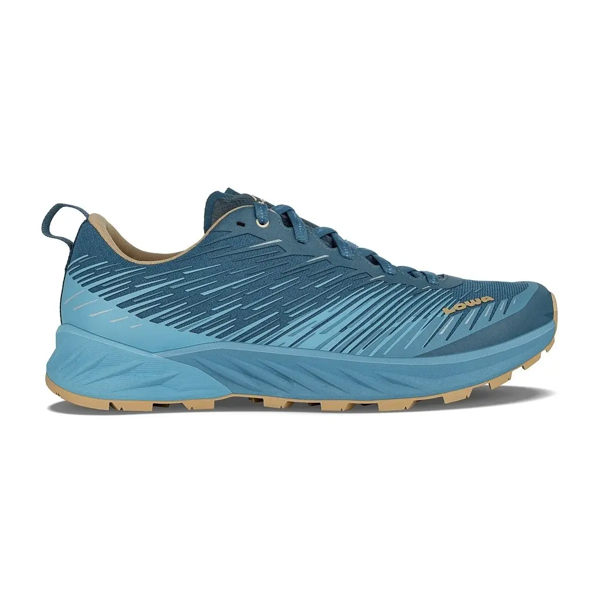 Chaussures de trail homme Lowa Amplux denim/dune