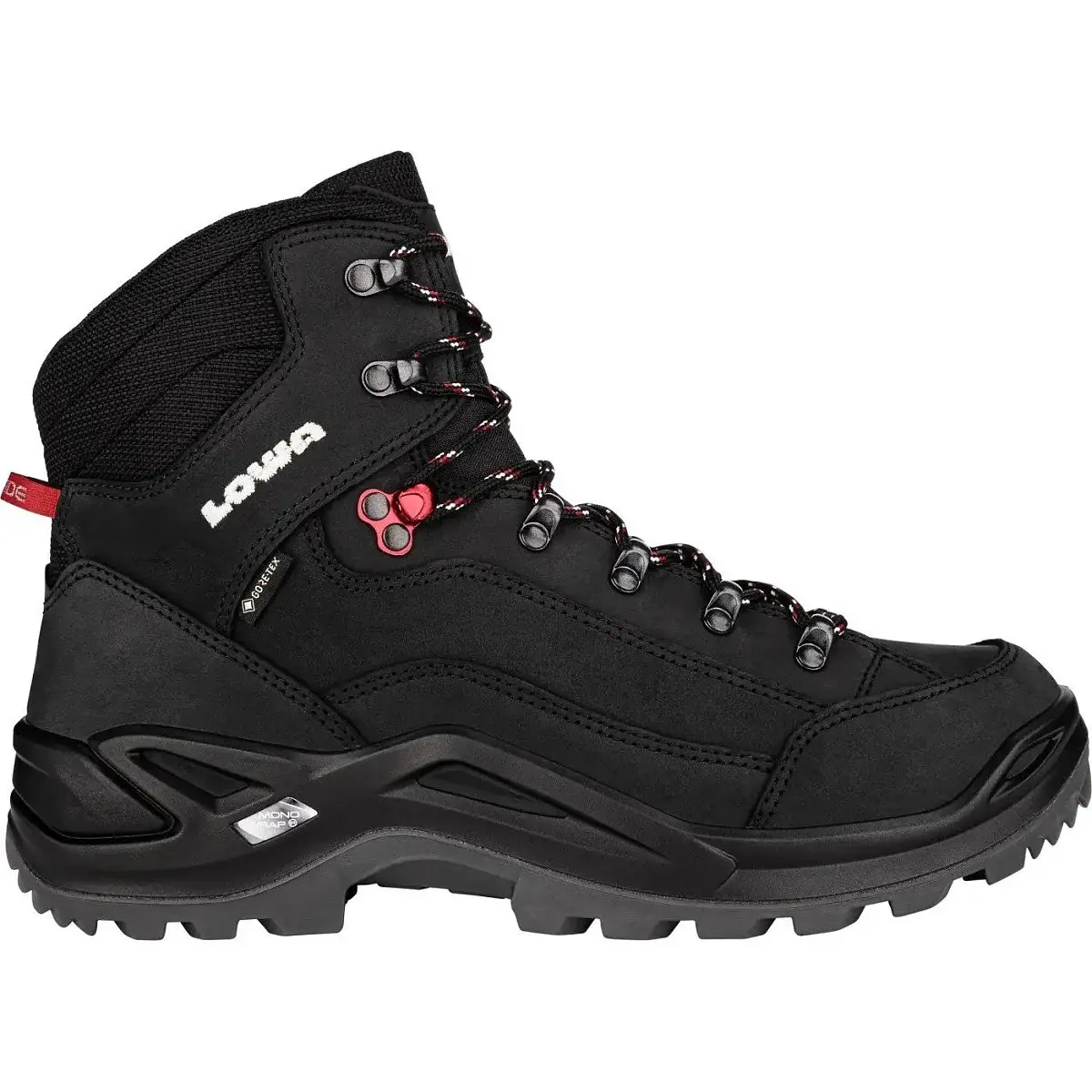 Chaussures montantes homme Lowa Renegade GTX MID black/ruby red