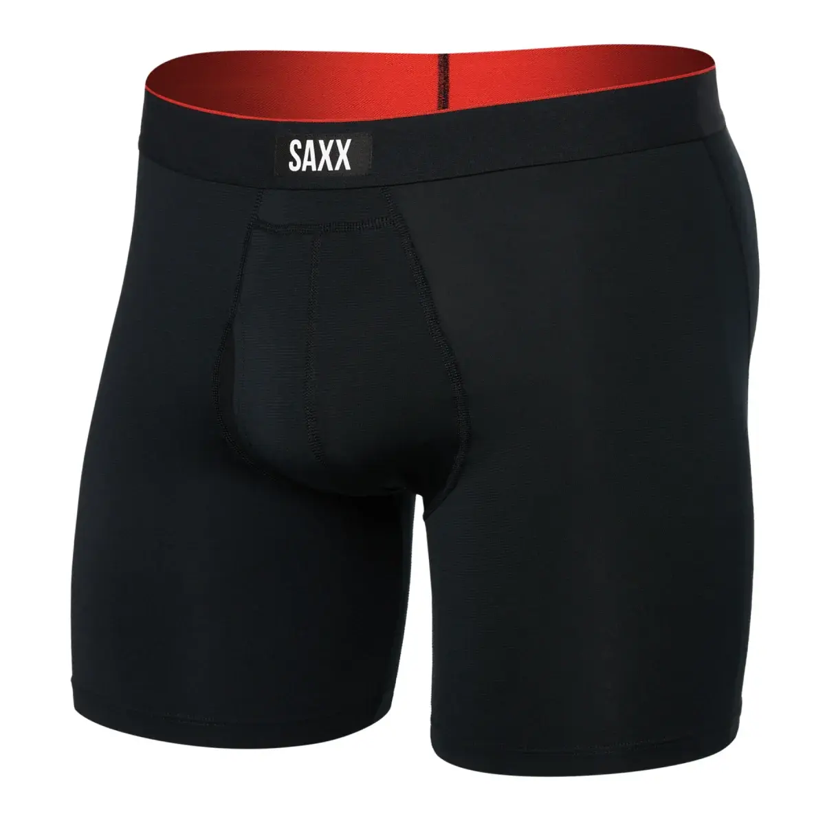 SAXX Boxer homme SAXX Multi-Sport Mesh Boxer Brief Fly Black