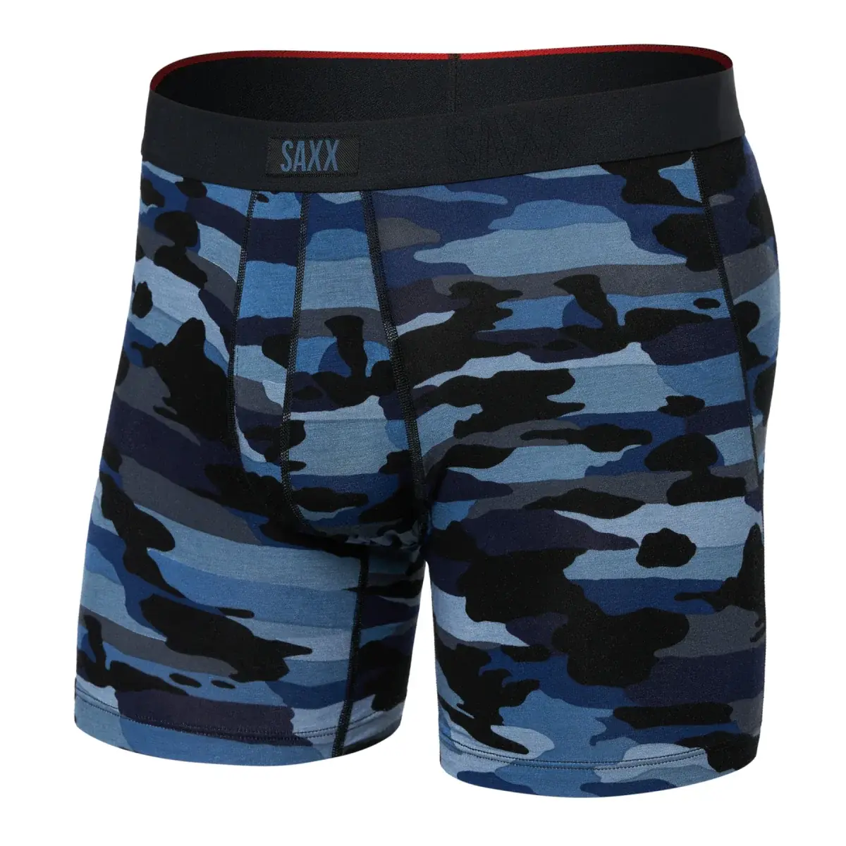 Boxer homme SAXX Vibe Xtra Boxer Brief Fly Cloudbank Camo-Navy