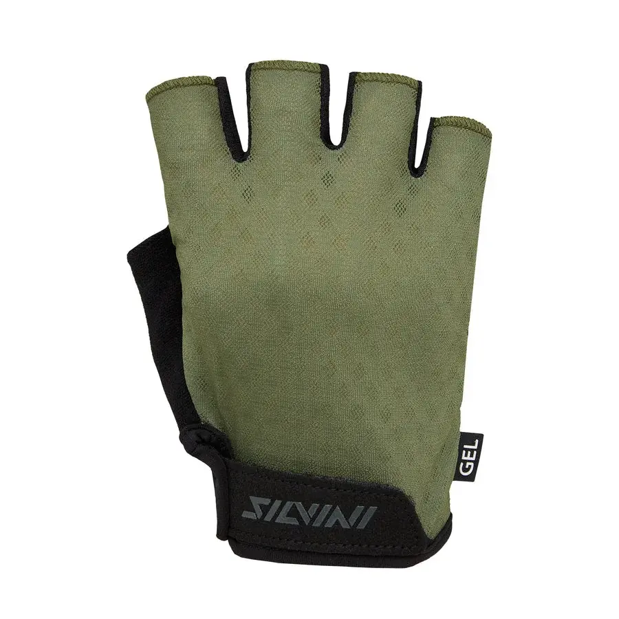 Silvini Gants de vélo homme Silvini Gaiono olive-black