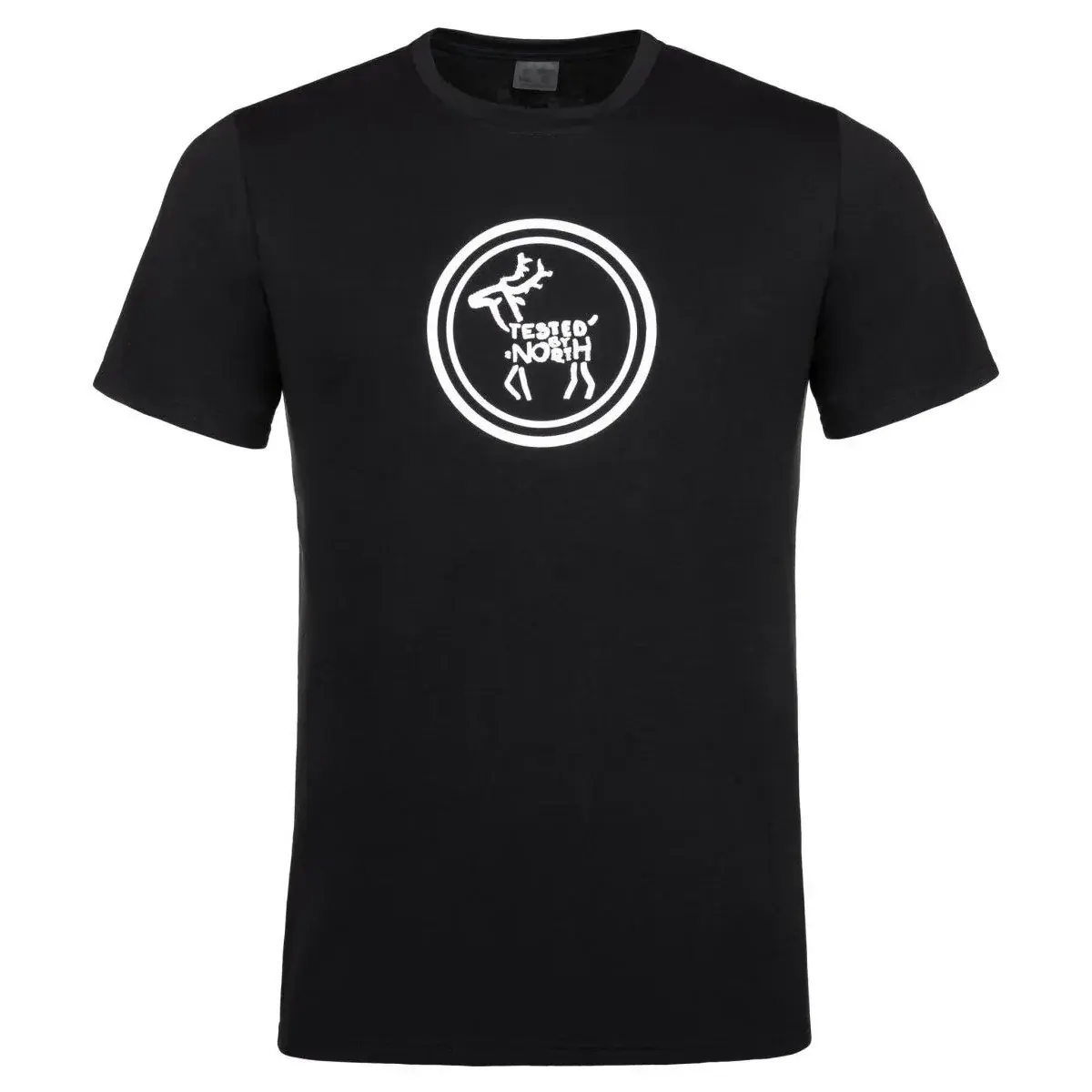 T-shirt technique homme Kilpi BRANDYS-M gris clair XXL noir