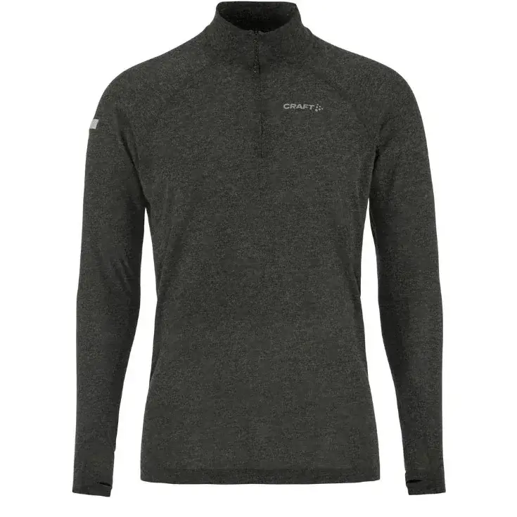 Craft T-shirt technique homme Craft ADV SubZ Wool LS 3 noir
