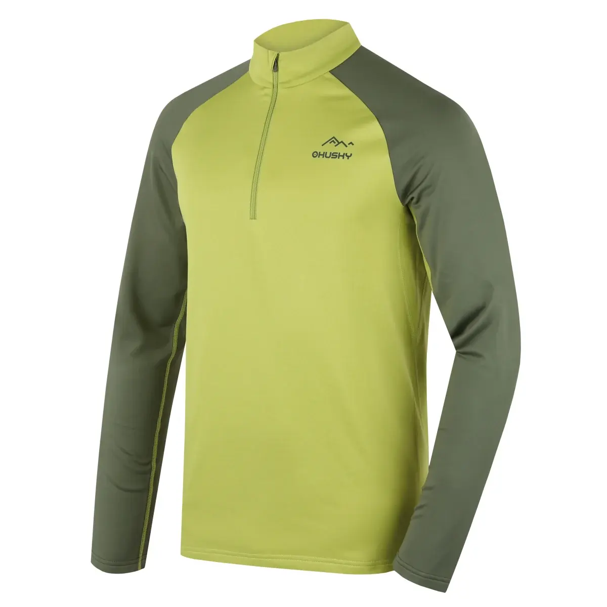 T-shirt technique homme Husky Tromi Zip M bright green