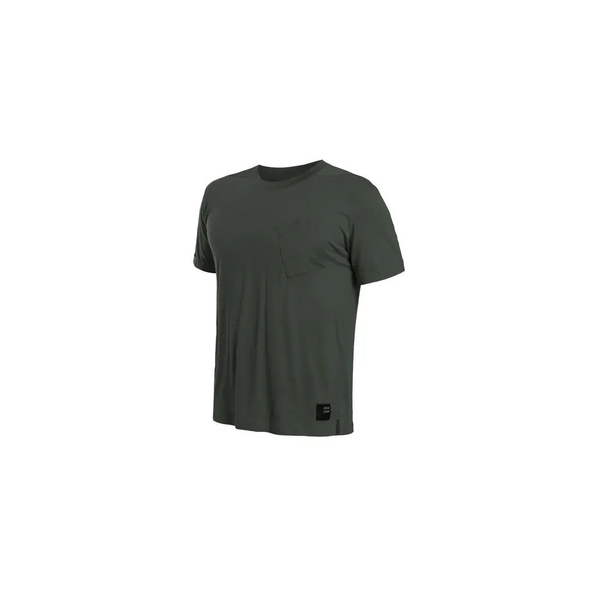 Sensor T-shirt technique homme Sensor Merino Air Traveller Olive green