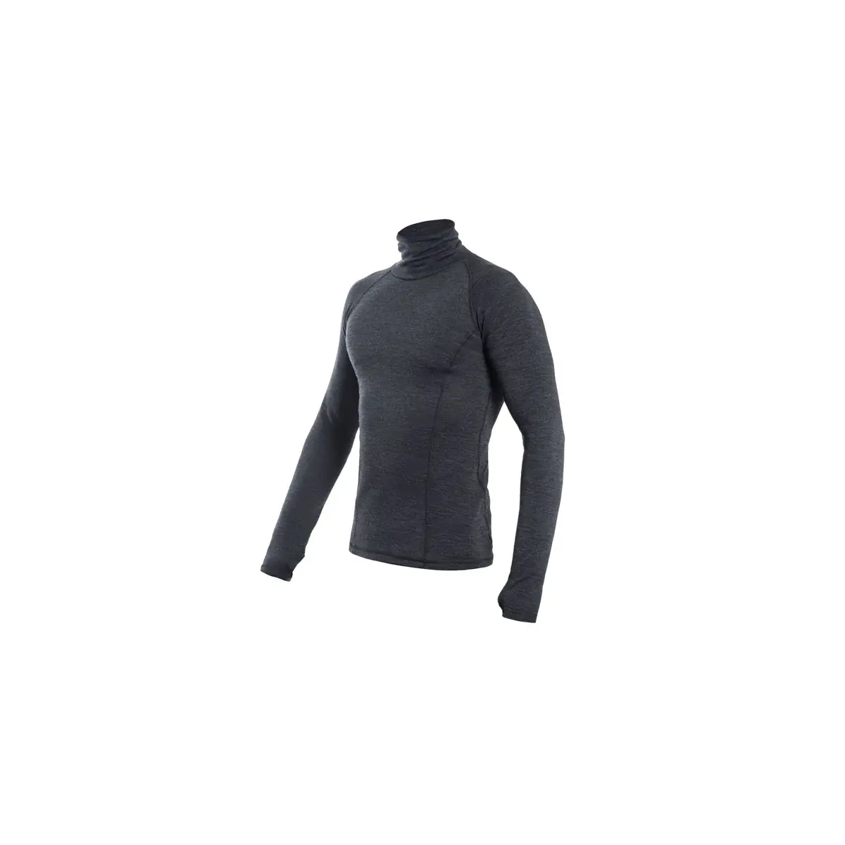 Sensor T-shirt technique homme Sensor Merino Bold Roll Neck anthracite gray