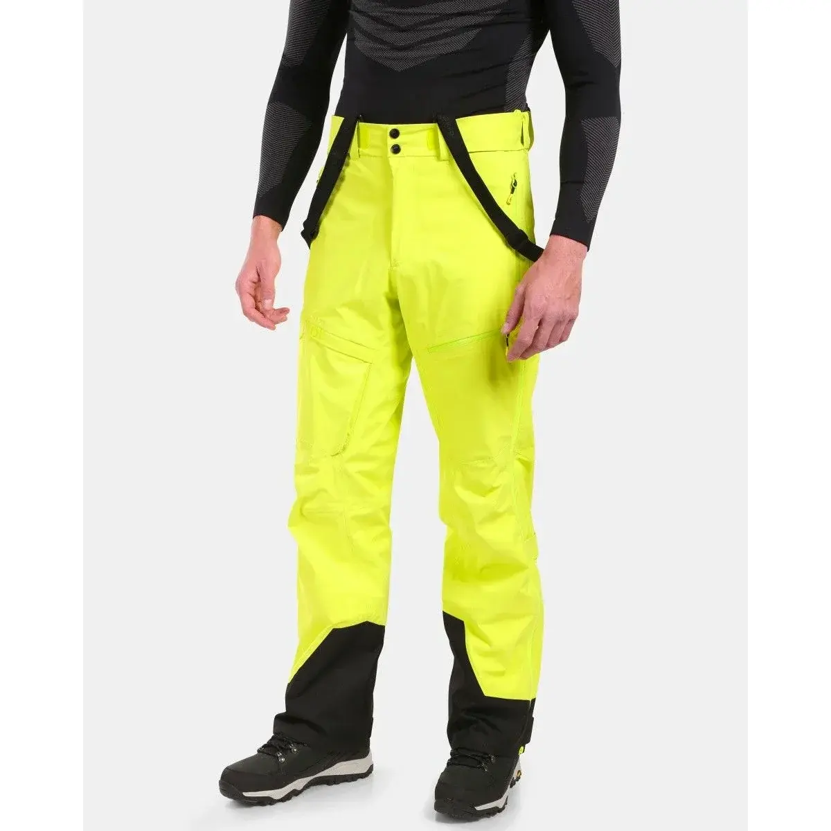 Pantalon hardshell et imperméable homme Kilpi LAZZARO-M vert clair