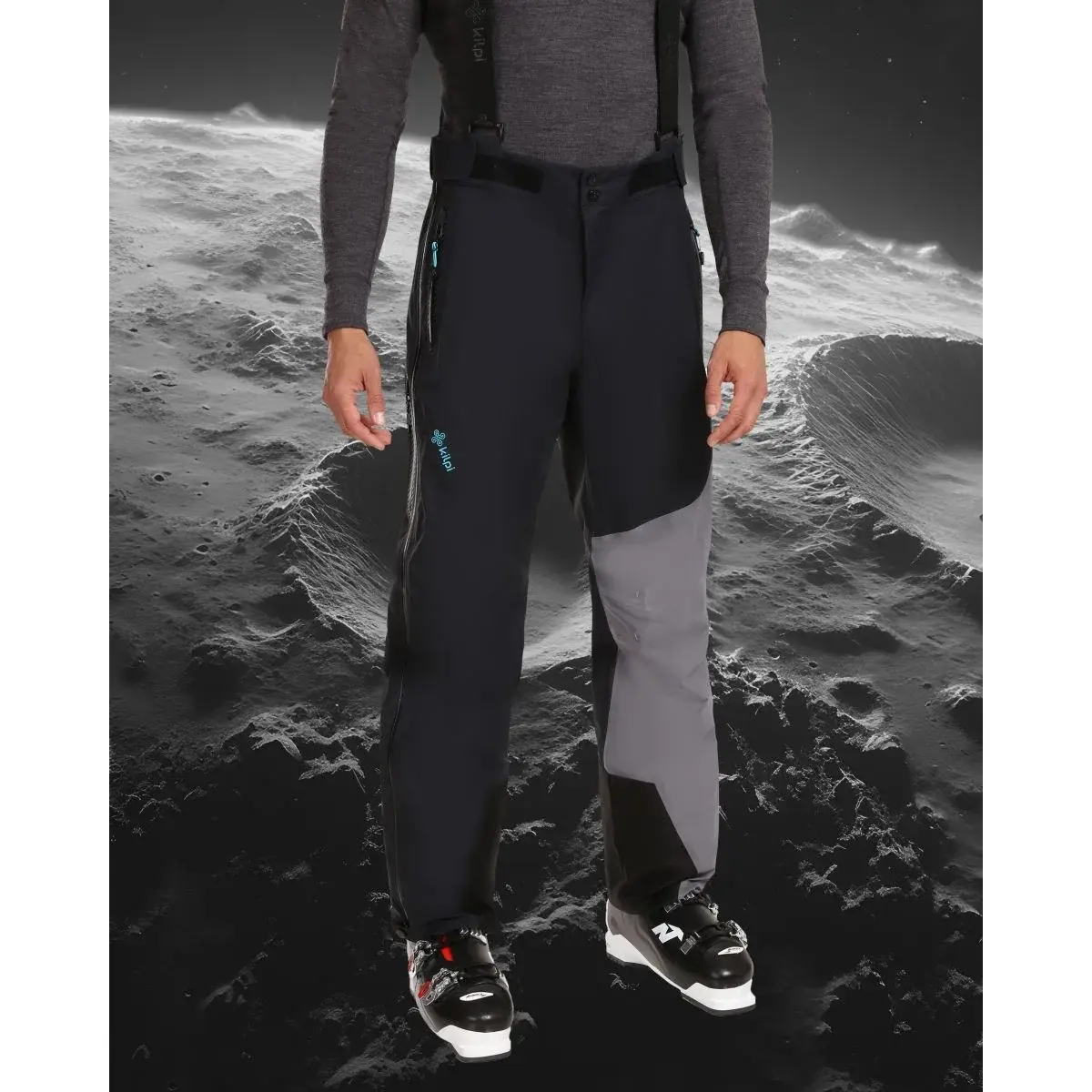 Pantalon hardshell homme Kilpi LTD Cosmo Noir