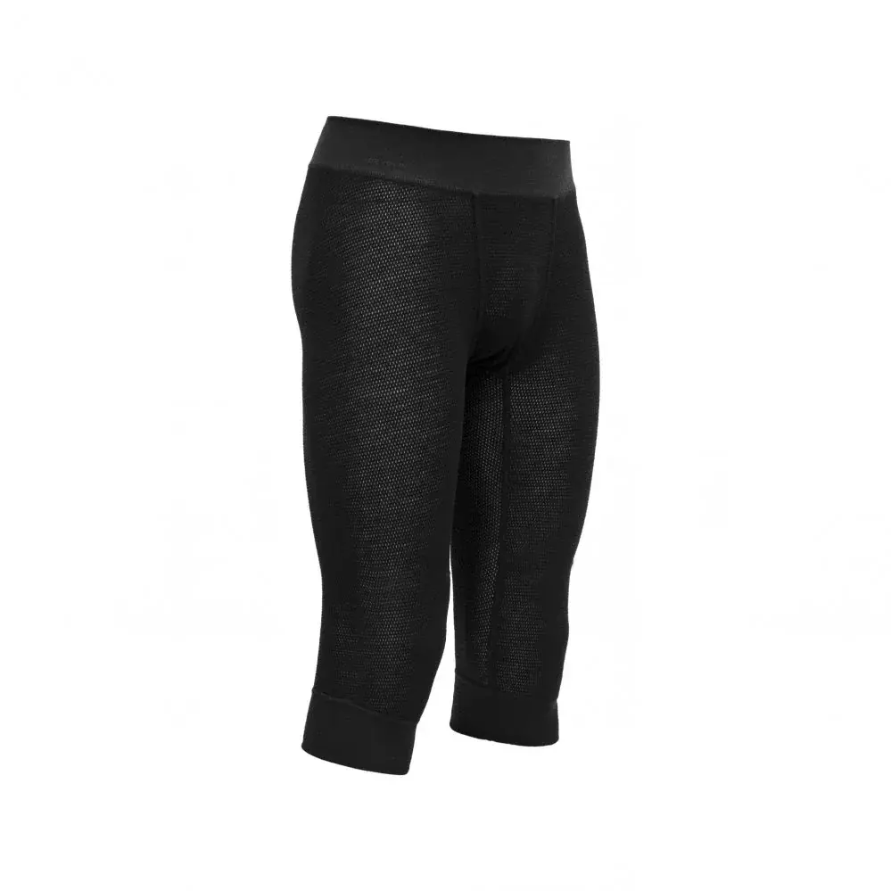 Pantalon technique homme Devold Wool 3/4 Longs Man Caviar