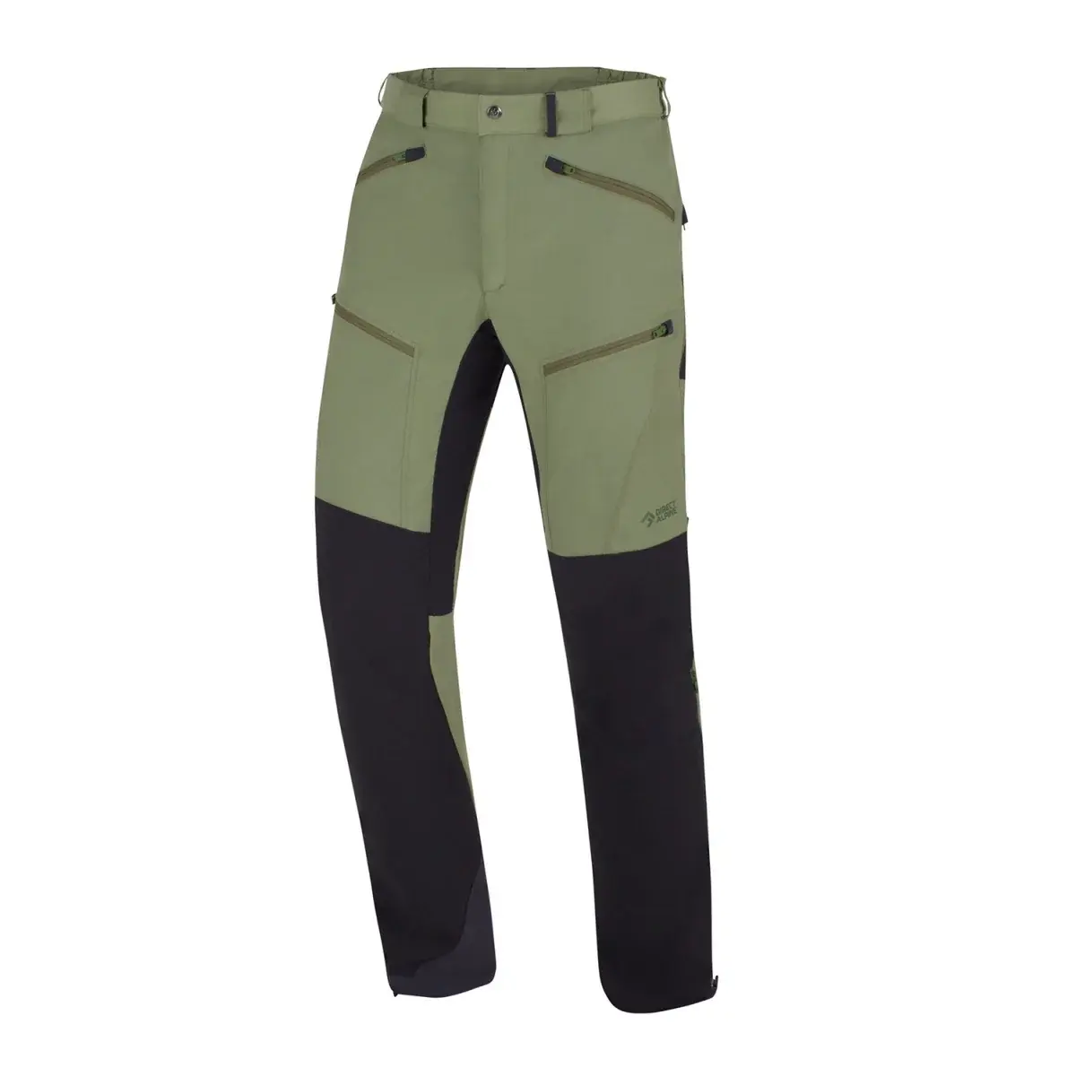 Direct Alpine Pantalon outdoor homme Direct Alpine Fraser khaki/black