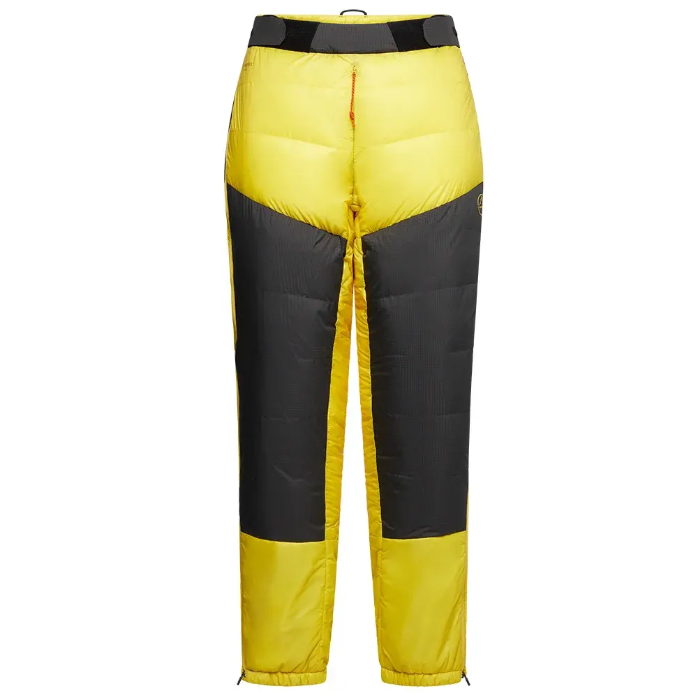Pantalon homme La Sportiva Olympus Tech Down Pant yellow/black