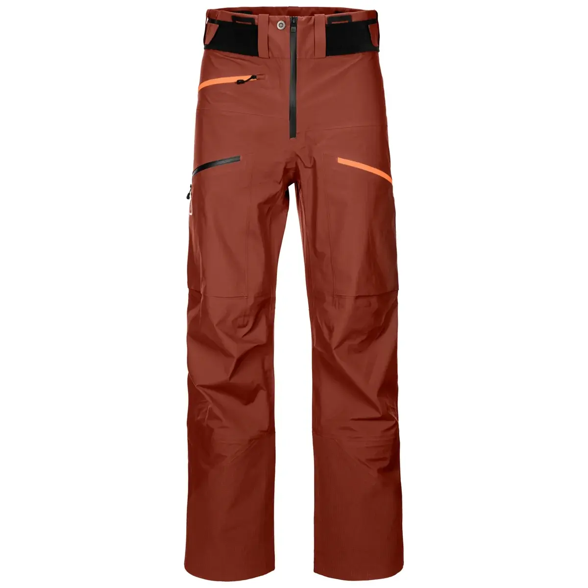 Ortovox Pantalon de freeride homme Ortovox 3L Deep Shell Clay orange