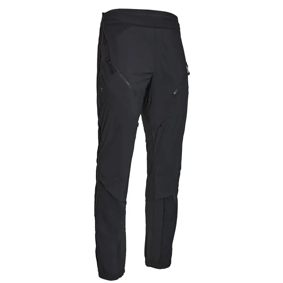 Pantalon de ski de randonnée homme Silvini Foresto MP2106 black-lime