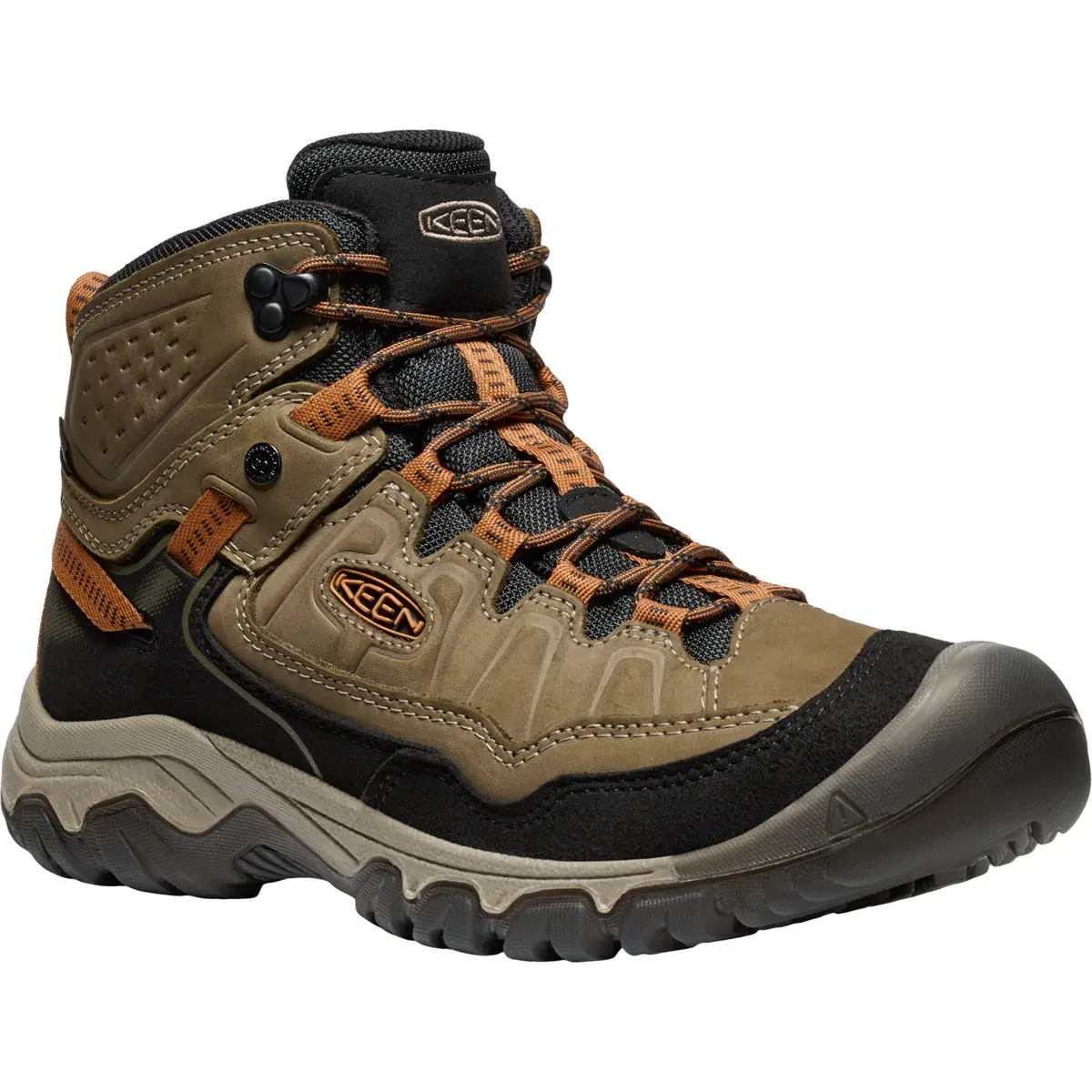 KEEN Chaussures montantes homme KEEN Targhee IV Mid WP Men sea turtle/roasted pecan