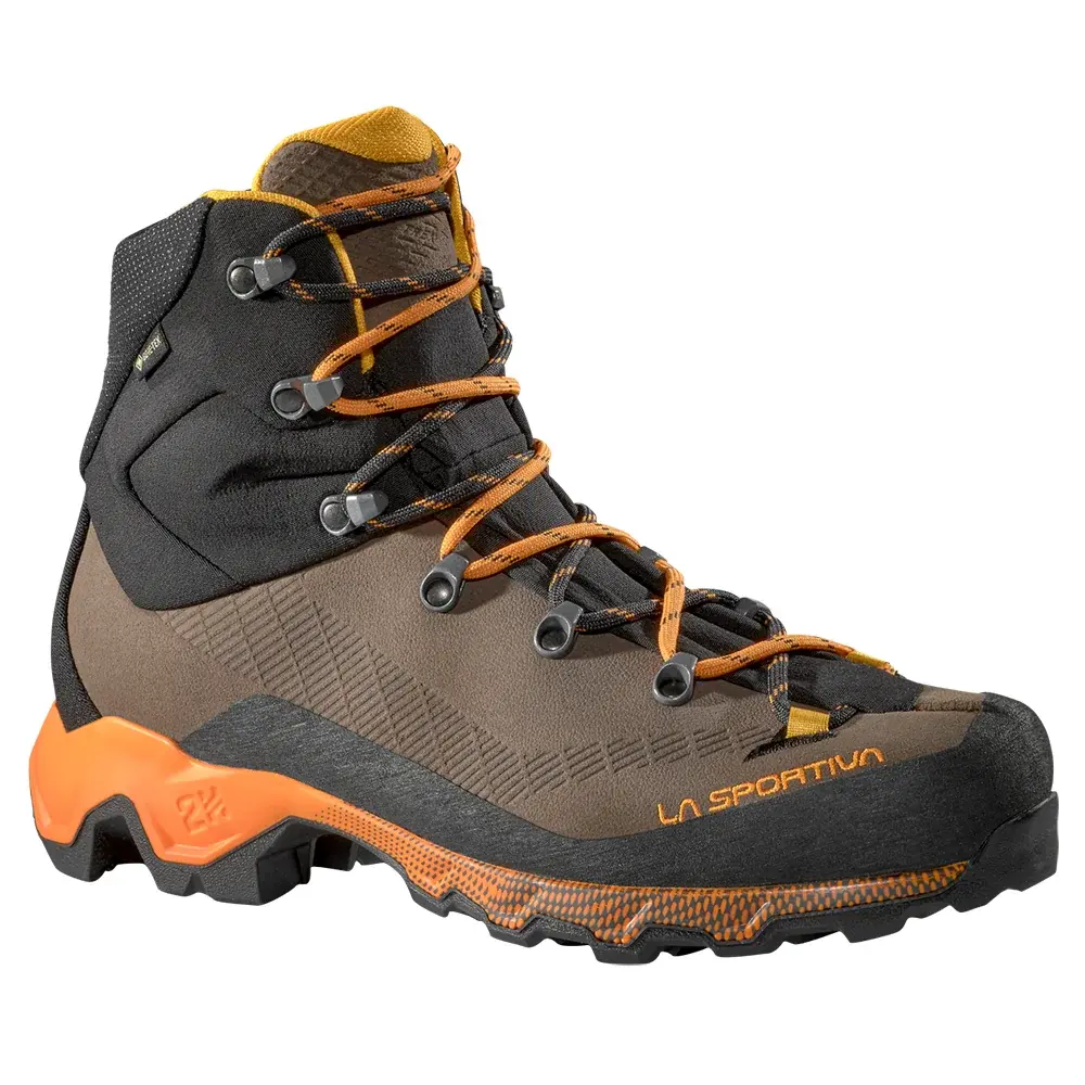 La Sportiva Chaussures montantes homme La Sportiva Aequilibrium Trek GTX chocolate/papaya_n05y02
