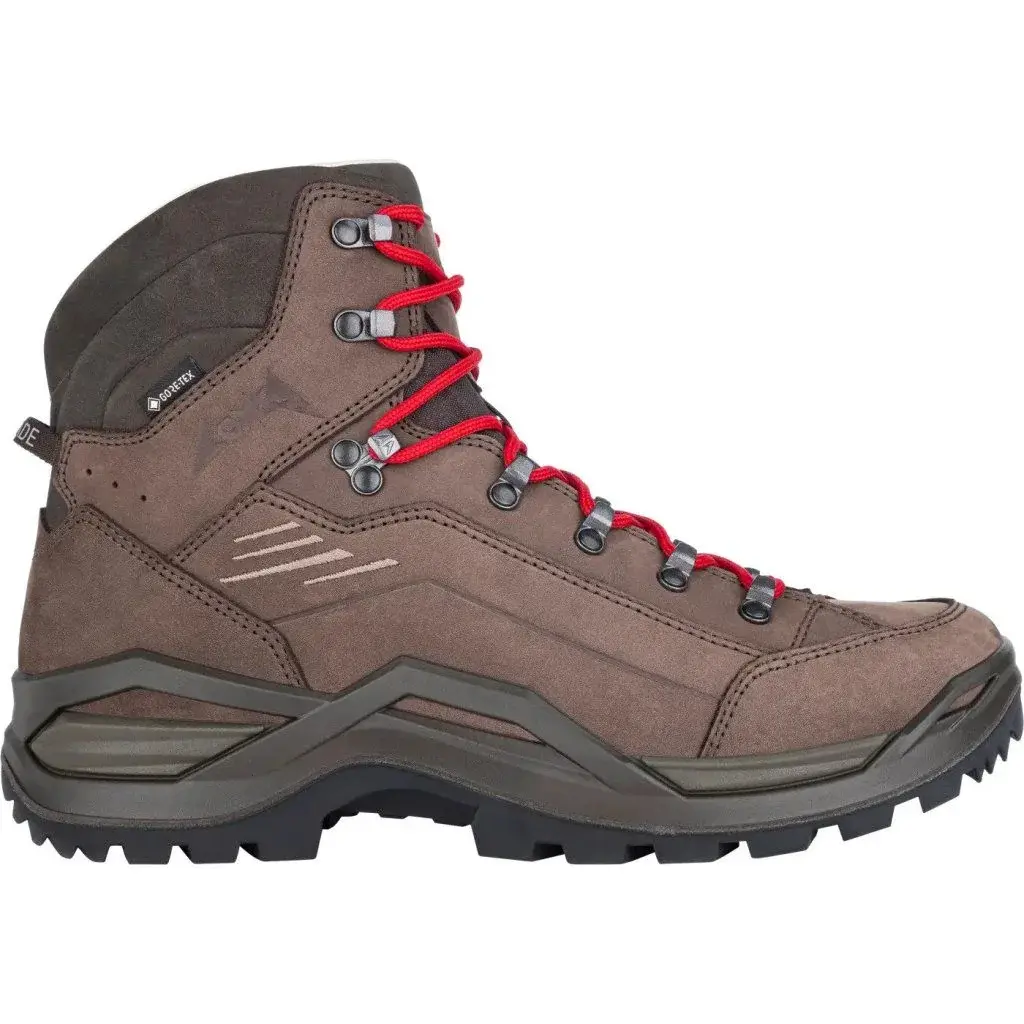 Lowa Chaussures montantes homme Lowa RENEGADE 100 GTX MID espresso/red