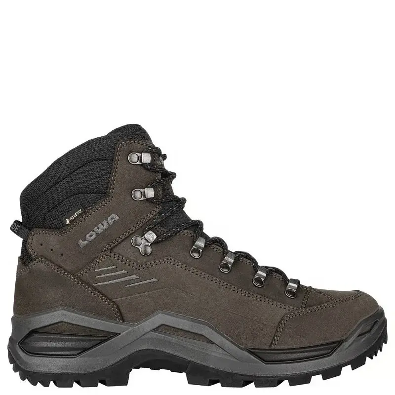 Chaussures de randonnée montantes homme Lowa Renegade EVO GTX MID dark brown/black