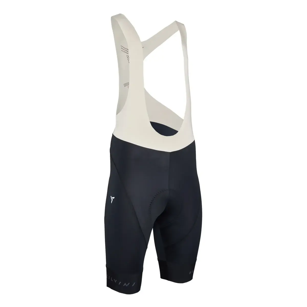 Silvini Short homme Silvini à bretelles MP2626 Suelo Bib black-cream