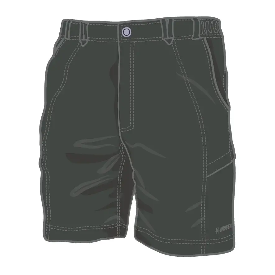 Warmpeace Short homme Warmpeace Tobago dark grey