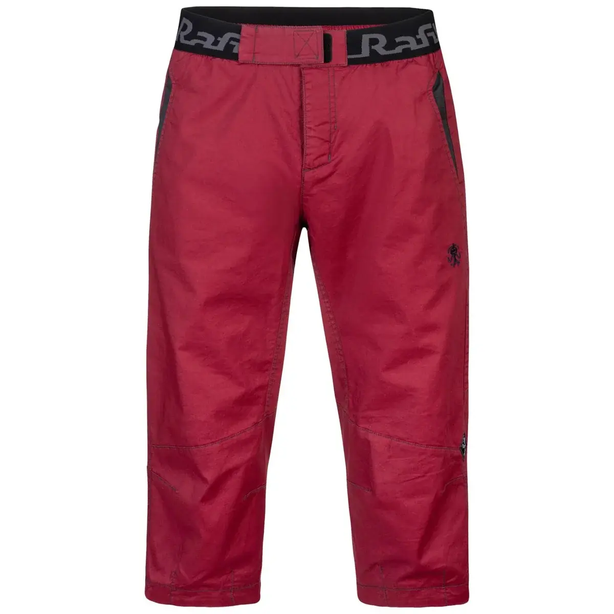 Pantacourt d'escalade homme Rafiki Cliffbase biking red