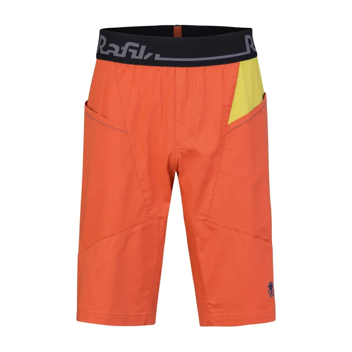 Short d'escalade homme Rafiki Megos red clay/cress