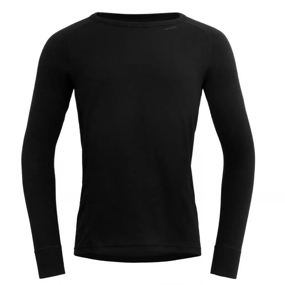 T-shirt Merino homme Devold Duo Active 205 Shirt Man black