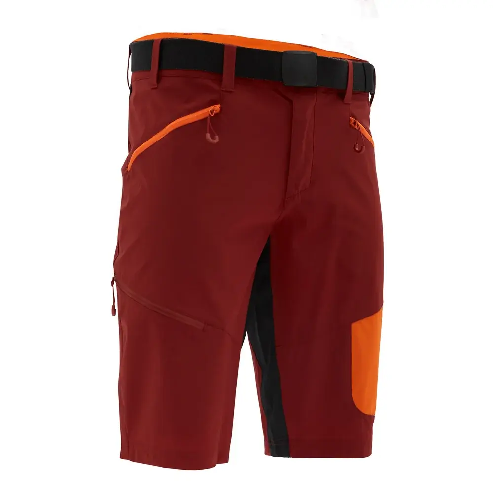 Silvini Short VTT homme Silvini Rango Pro merlot-orange