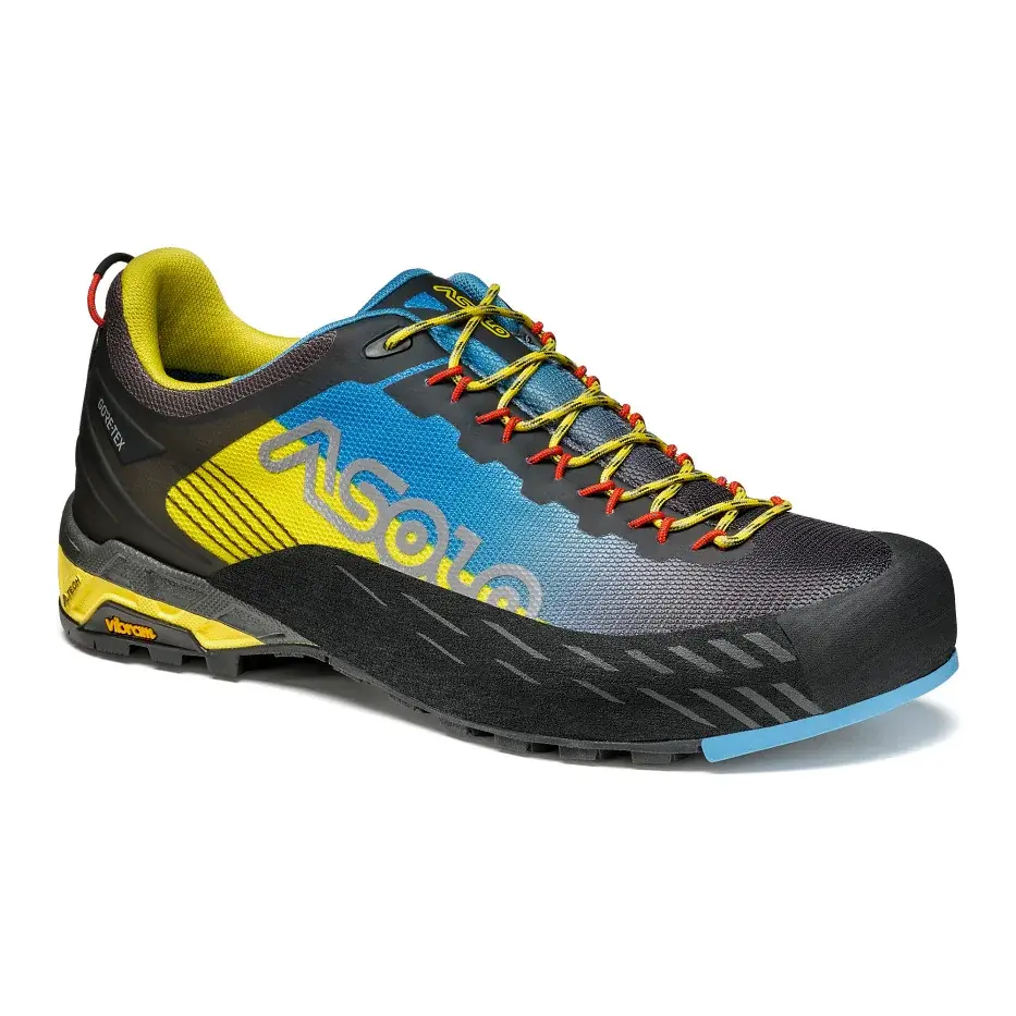 Chaussures d'approche homme Asolo Eldo GV MM yellow/blue moon/B028