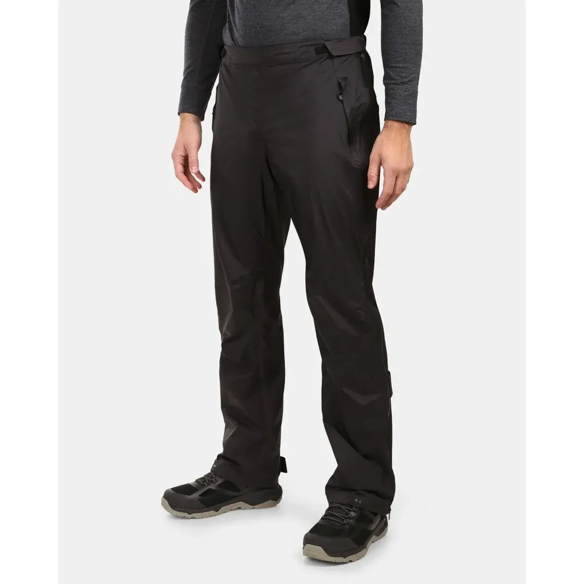 Kilpi Pantalon imperméable homme Kilpi ALPIN-M noir
