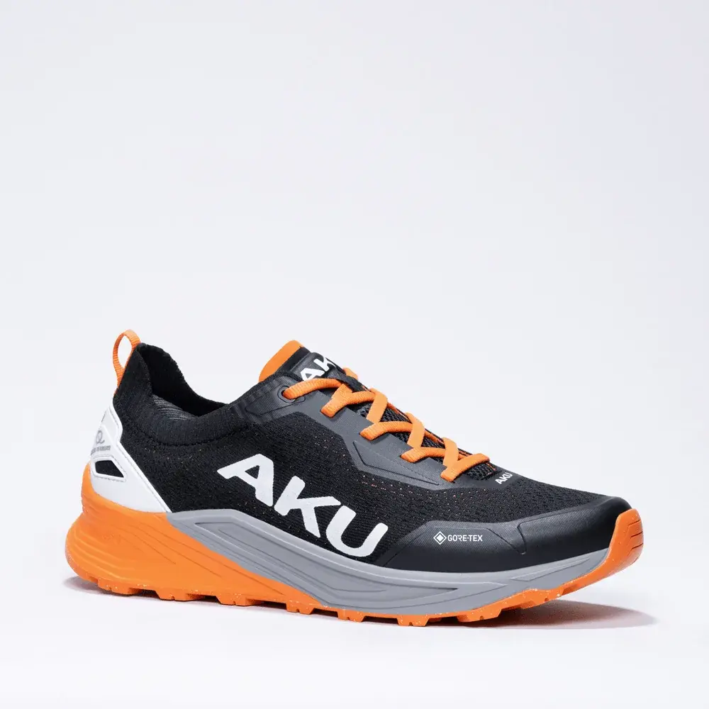 AKU Chaussures basses homme AKU Man AIRA V-LIGHT GTX BLACK/ORANGE